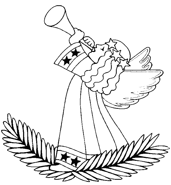 Anioły i Aniołki kolorowanki